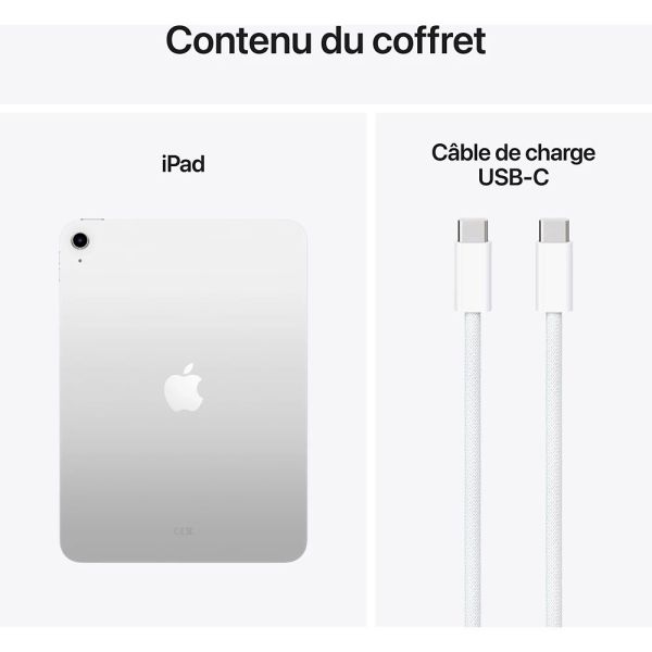 IPAD AIR 11 WIFI 256GO M3 ARGENT 2025