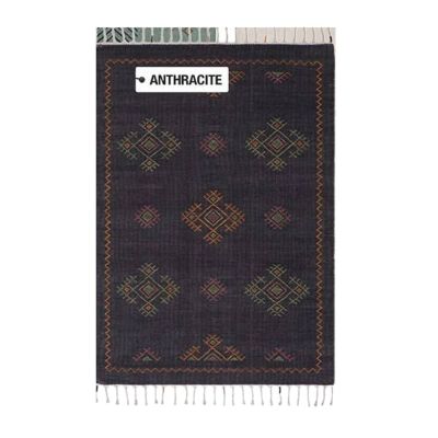 TAPIS YUCATAN 200X290CM ANTHRACITE