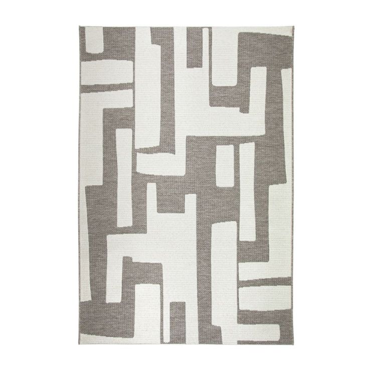 TAPIS TULUM 160X230CM GREIGE