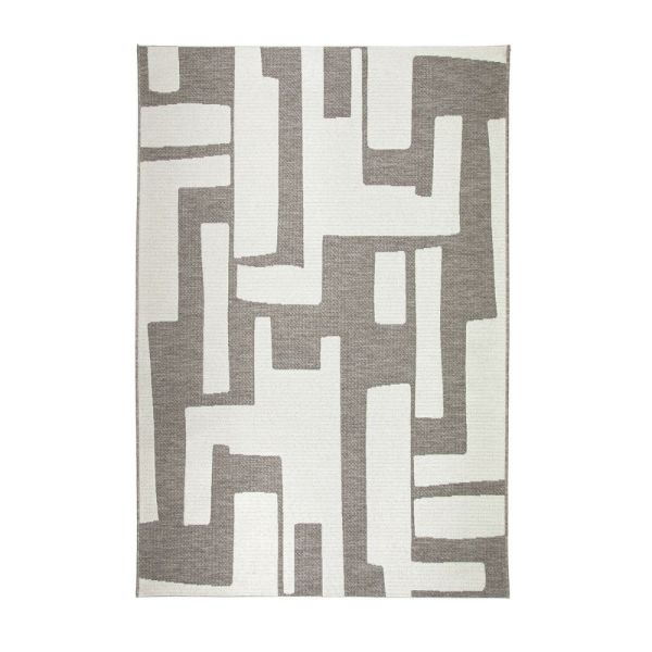 TAPIS TULUM 160X230CM GREIGE