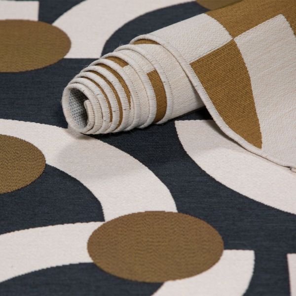 TAPIS TOLEDE 160X230CM BLEU