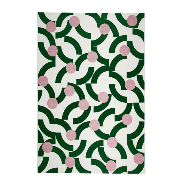 TAPIS TOLEDE 160X230CM VERT