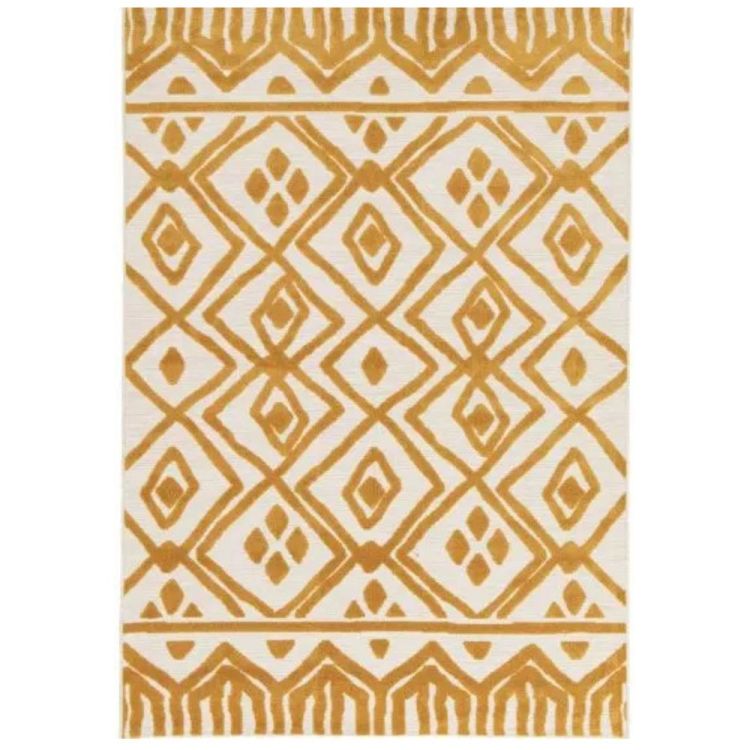 TAPIS OUTDOOR ZANZIBAR 160X230CM JAUNE