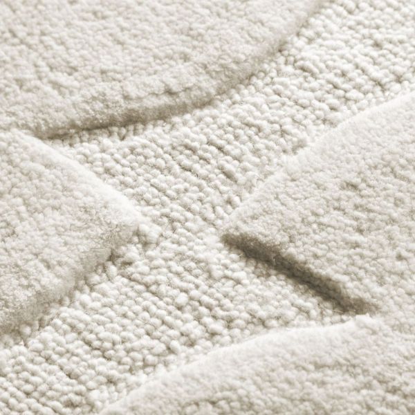 TAPIS OPALE 160X230CM IVOIRE
