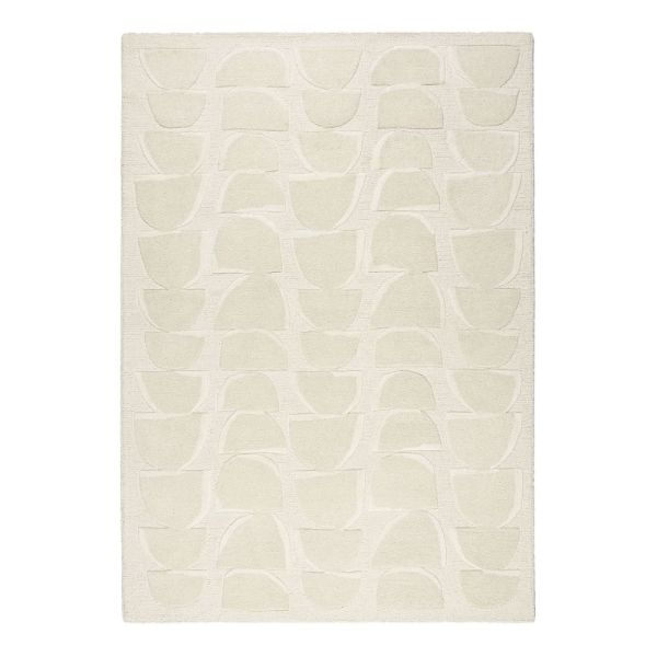 TAPIS OPALE 160X230CM IVOIRE