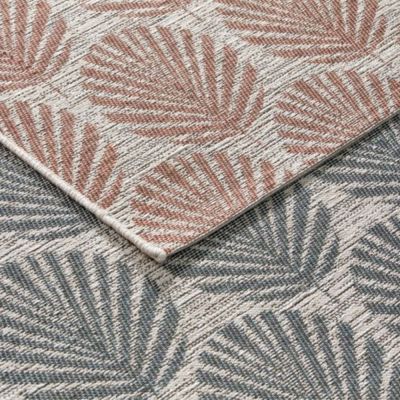 TAPIS COCO 160X230CM BLEU