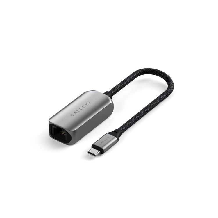 ADAPTATEUR MULTIMEDIA USB-C VERS ETHERNET GRIS...