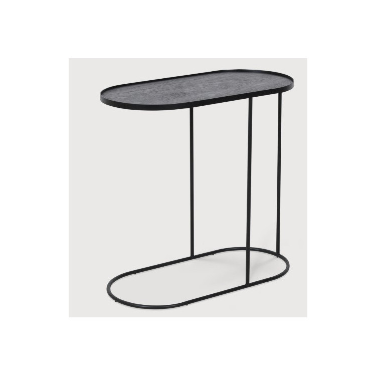 TABLE D APPOINT A PLATEAU 33 CM OBLONG PAR DAWIN SWEITZER