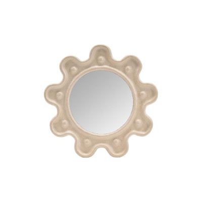 MIROIR ROND ETHNIC DIA 16,8 cm