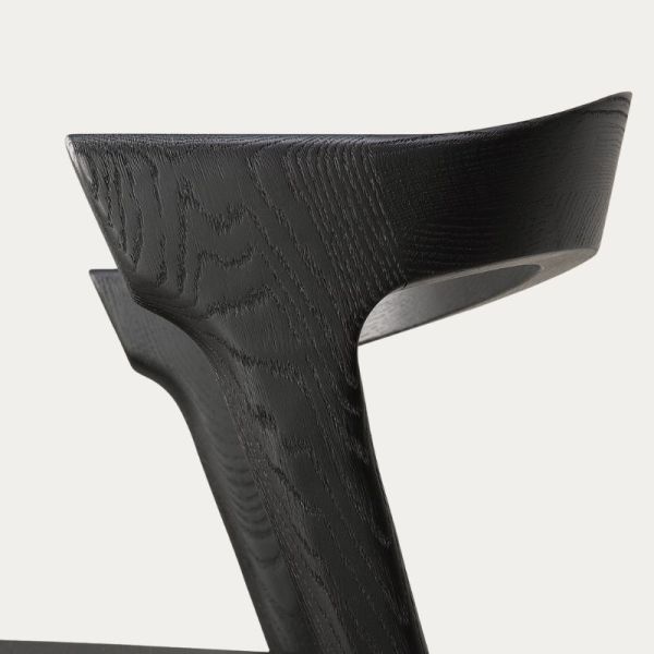 CHAISE BOK FINITION CHENE NOIR VERNIS