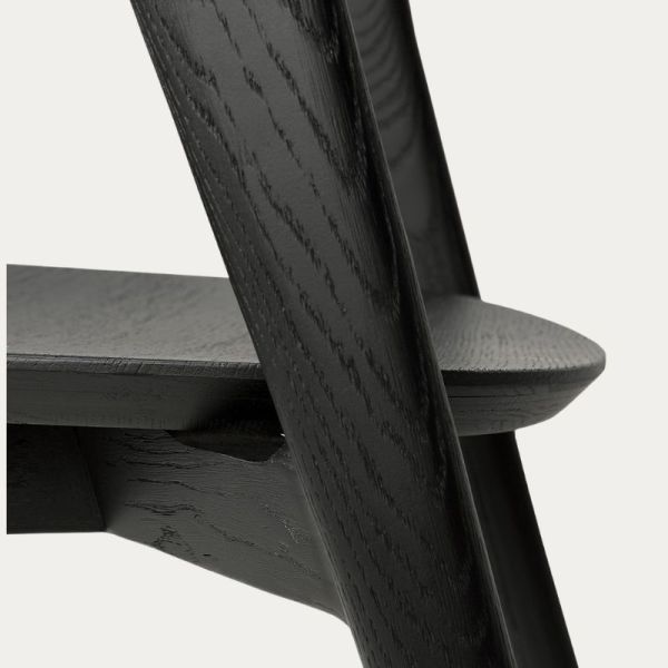 CHAISE BOK FINITION CHENE NOIR VERNIS