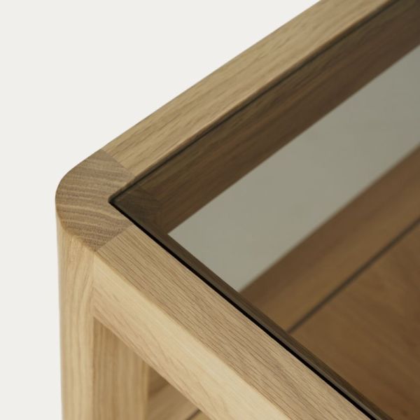 COMMODE SPINDLE 150 CM X 56 CM CHÊNE 