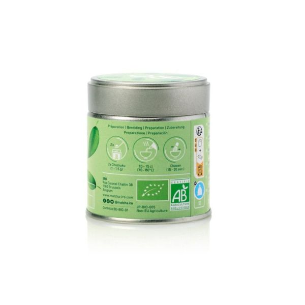 THE VERT MATCHA BIO DU JAPON PREMIUM CEREMONIAL GRADE 30G