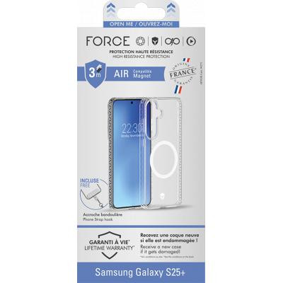 COQUE RENFORCEE MAGNET GALAXY S25+ TRANSPARENTE 2