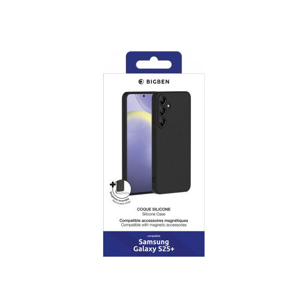 COQUE SILICONE MAGNET GALAXY S25+ NOIR