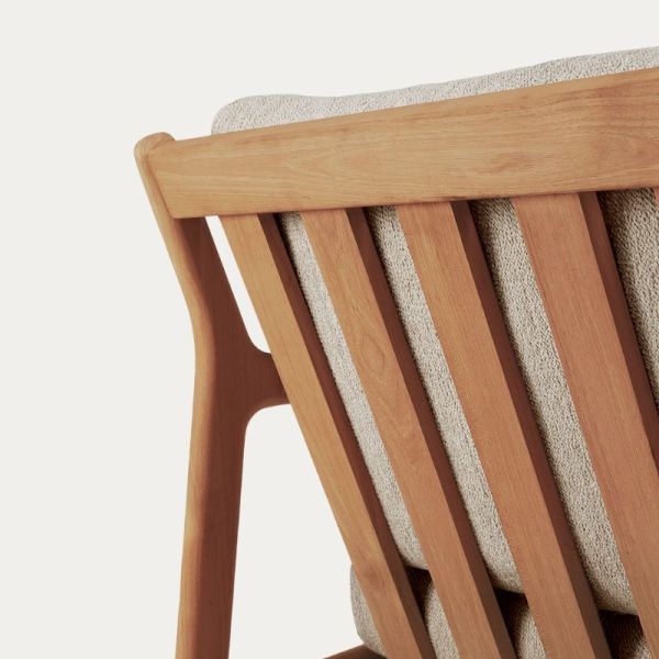 FAUTEUILDE JARDIN JACK 2PL TECK PAR JACQUES DENEEF