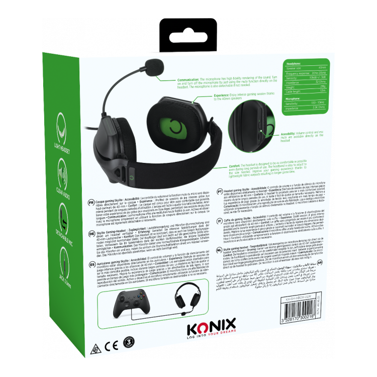 CASQUE GAMING SKYLITE XBOX