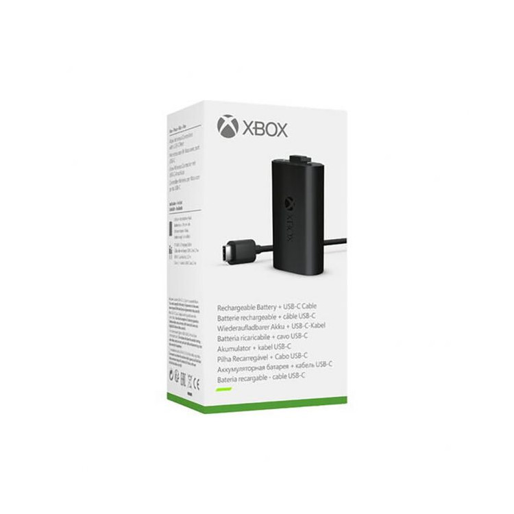 KIT PLAY & CHARGEUR XBOX NOIR