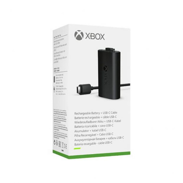 KIT PLAY & CHARGEUR XBOX NOIR
