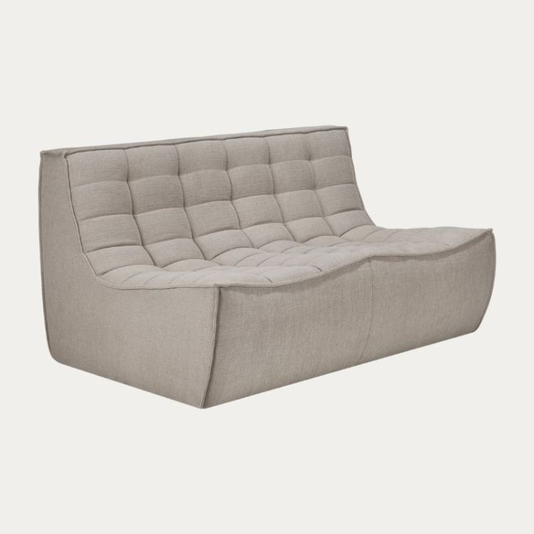 CANAPE MODULAIRE2 PL N701 TISSU ECO PAR JACQUES DENEEF