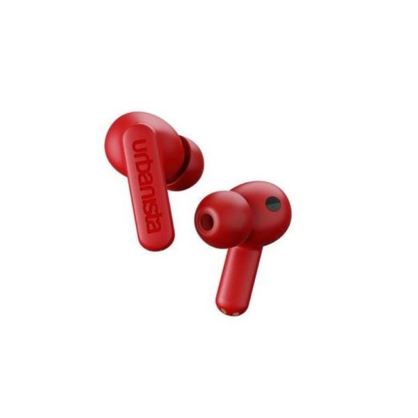 FONES DE OUVIDO SEM FIO ATLANTA NC TWS VERMELHO VIBRANTE