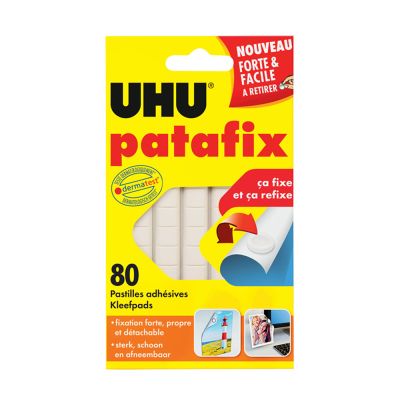 PATAFIX 80 PASTILLES REPOSITIONNABLES A VOLONTE