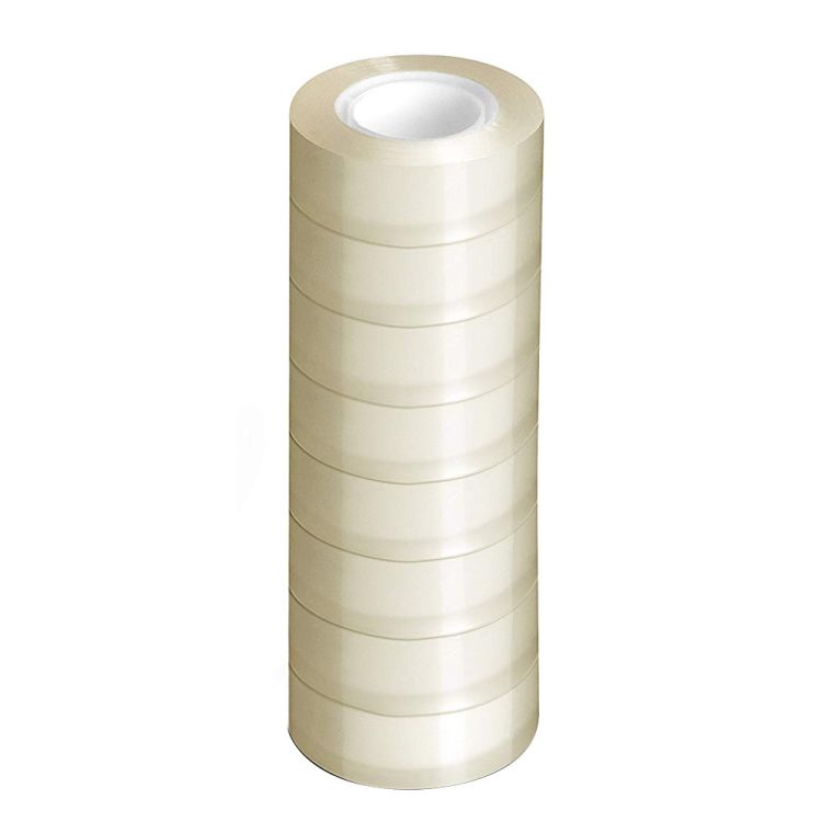 ROULEAUX ADHESIFS TRANSPARENT X8