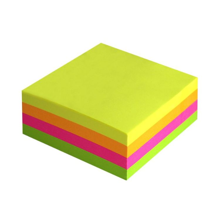 BLOC NOTES NEON 320 FEUILLES REPOSITIONNABLES