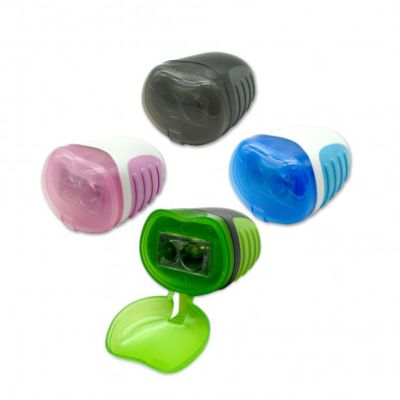 TAILLE-CRAYON 2 TROUS AVEC RESERVOIRS 2