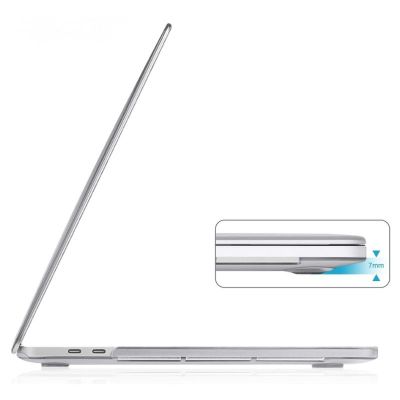 COQUE RIGIDE MACBOOK AIR 13 M1 2020 2019 2018 TRANSPARENT 2