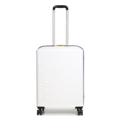 VALISE UCB 65 CM BLANC