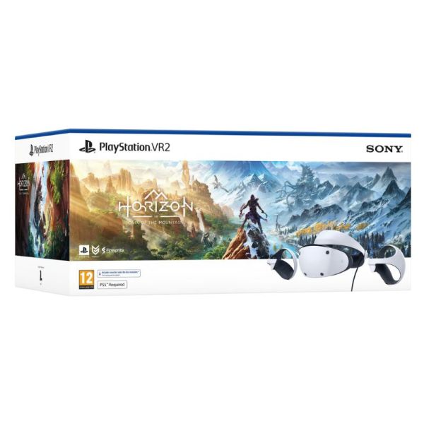PACOTE DE HEADSETS DE REALIDADE VIRTUAL VR2 + JOGOS HORI ZON CALL OF THE MOUNTAIN