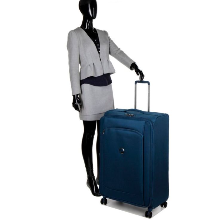 VALISE L MONTMARTRE AIR 2.0 EXTENSIBLE 83CM BLEU CLAIR
