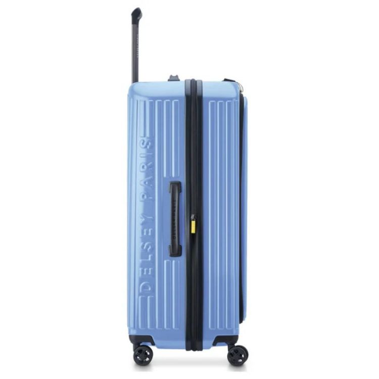 VALISE SECURITIME 77 CM ZIP TR EXT 4R LAVANDE BLEU