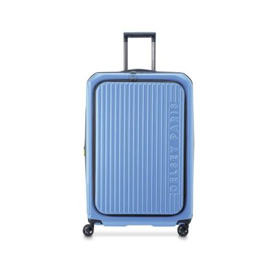 VALISE SECURITIME 77 CM ZIP TR EXT 4R LAVANDE BLEU