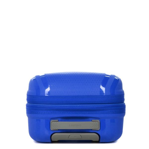 VALISE CABINE CLAVEL 55 CM EXT 4R ECO BLEU KLEIN