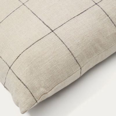 HOUSSE DE COUSSIN AYAME EN LIN ET COTON 2
