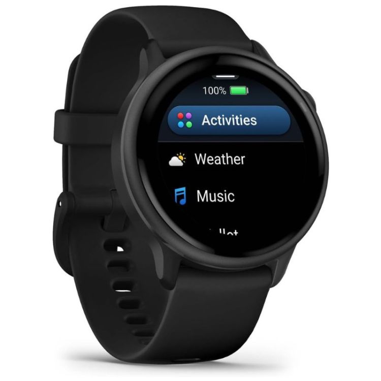 MONTRE CONNECTEE VIVOACTIVE 6 ALU RESINE NOIR