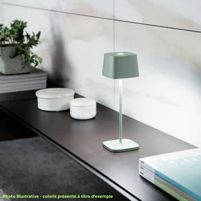 LAMPE DE TABLE OFELIA GRIS FONCE 2