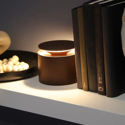 LAMPE DE TABLE PUSH UP CORTEN