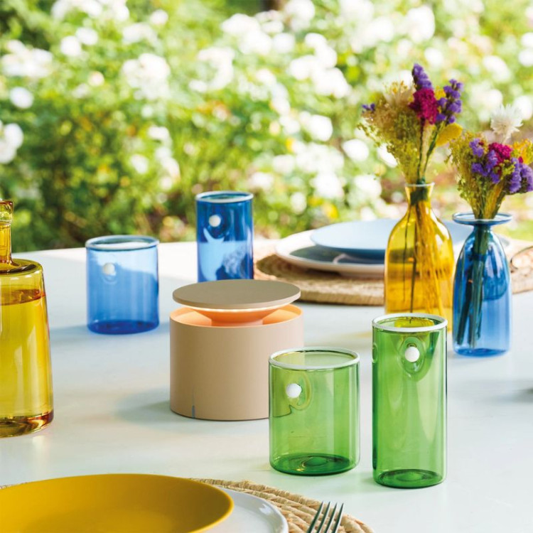 LAMPE DE TABLE PUSH UP SABLE