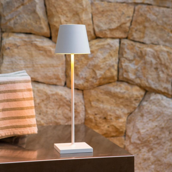 LAMPE DE TABLE POLDINA BLANCHE