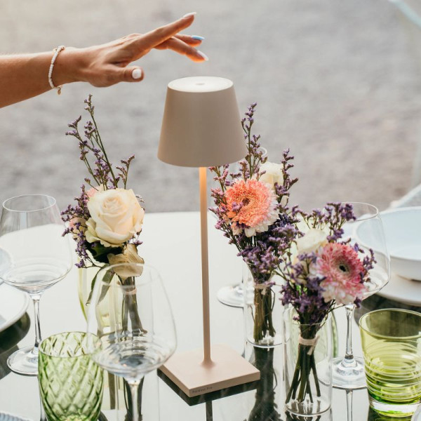LAMPE DE TABLE POLDINA SABLE