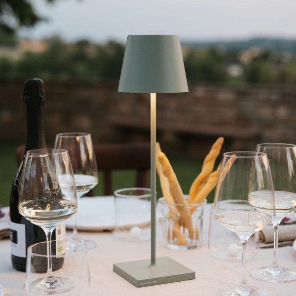 LAMPE DE TABLE POLDINA VERT SAUGE