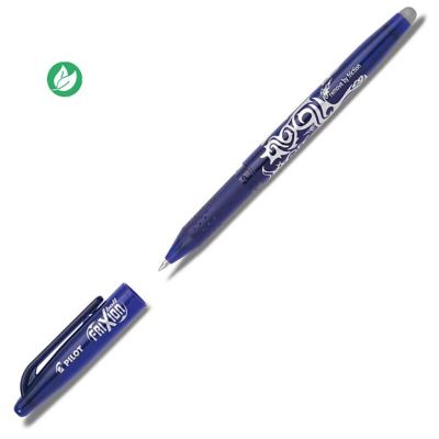 STYLO ROLLER FRIXION EFFACABLE ET RECHARGEABLE BLEU