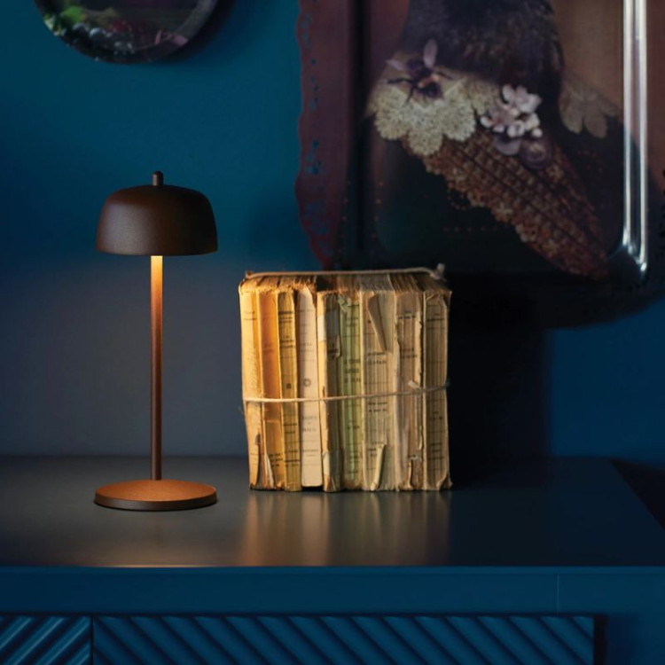 LAMPE DE TABLE CIRCE CORTEN