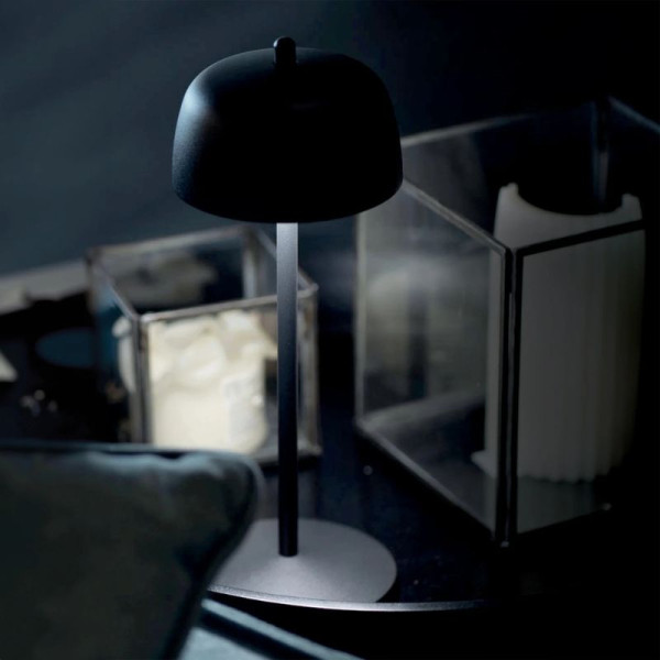 LAMPE DE TABLE CIRCE NOIRE