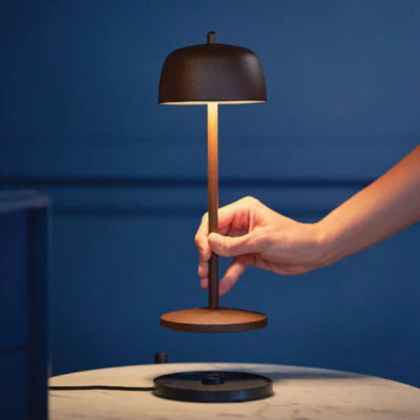 LAMPE DE TABLE CIRCE NOIRE