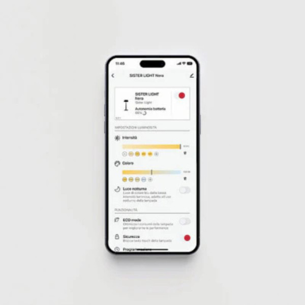 LAMPE DE TABLE WIFI SISTER LIGHT IVOIRE