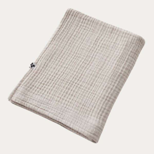 DRAP DE BAIN GAIA 90 X 150 CM GAZE DE COTON